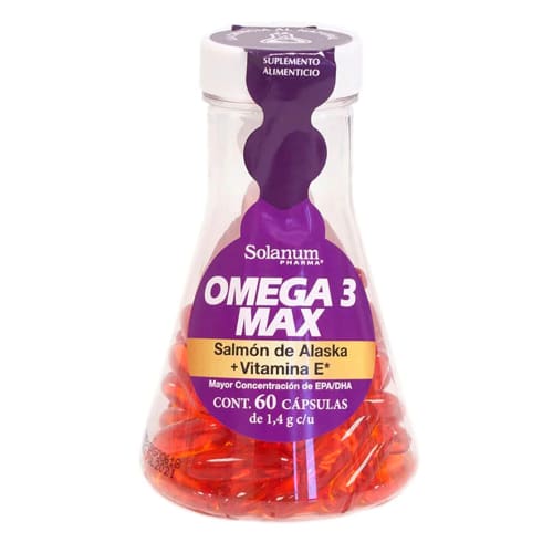 Comprar Solanum Omega 3 Max Matraz 60 Cápsulas