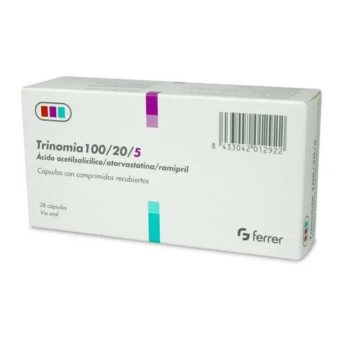 Comprar Trinomia 100/20/5 Mg Con 28 Cápsulas