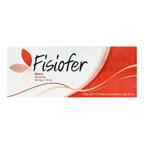Fisiofer 40 Mg Solución Con 10 Frascos Monodosis