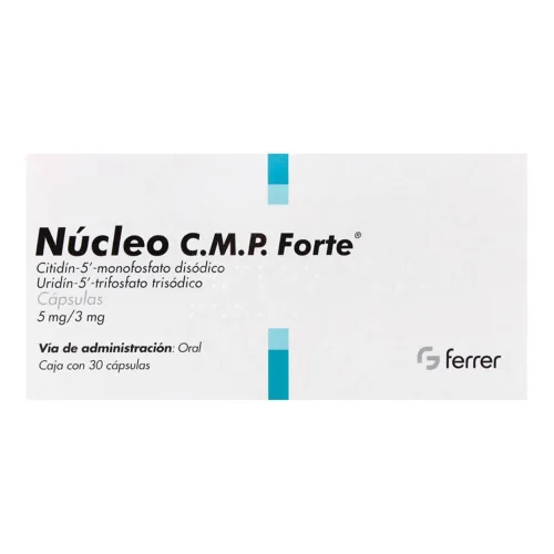 Comprar Nucleo Cmp Forte 5/3 Mg Con 30 Cápsulas