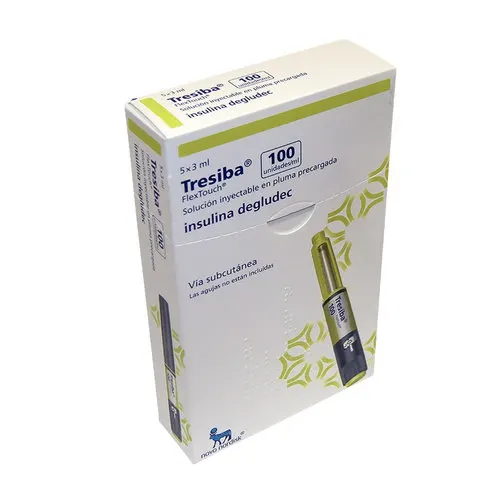 Tresiba 100 Ui Con 5 Plumas Precargadas 3 Ml