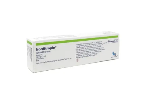Norditropin 15 Mg Con Pluma Precargada 1.5 Ml