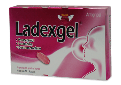 Comprar Ladexgel 300/2/10 Mg Con 12 Cápsulas