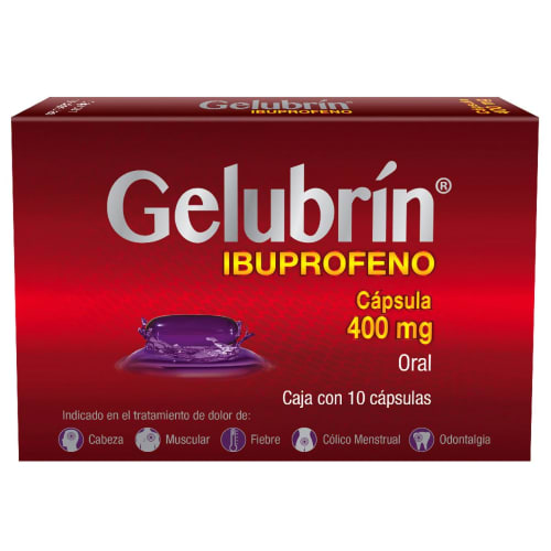 Comprar Gelulbrin 400 Mg Con 10 Cápsulas