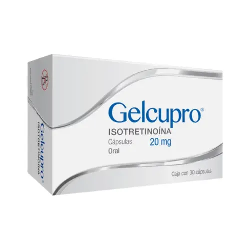 Gelcupro 20 Mg Con 30 Cápsulas