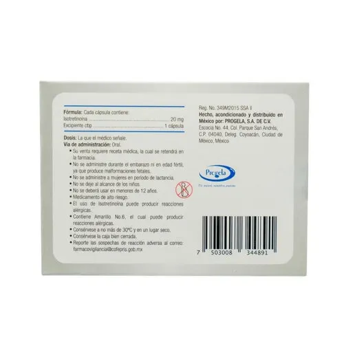 Gelcupro 20 Mg Con 30 Cápsulas