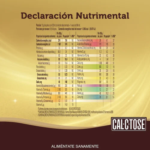 Comprar Cal C Tose Chocolate En Polvo 800 G