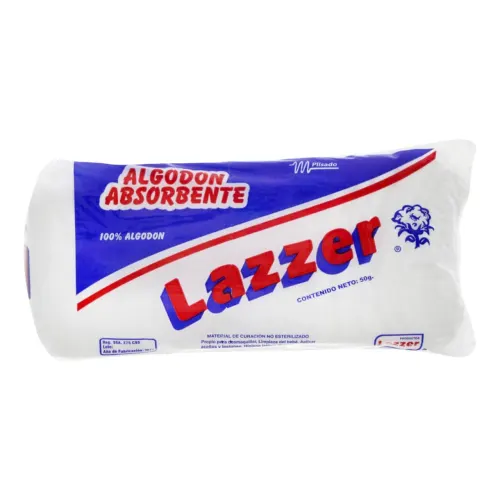 Lazzer Algodón Plisado Con 50 G