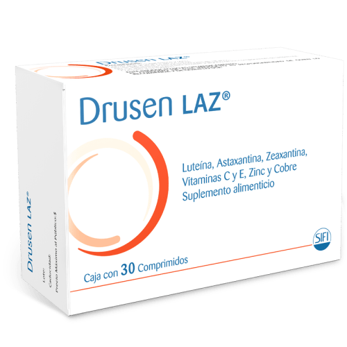 Drusen Laz con 30 Comprimidos