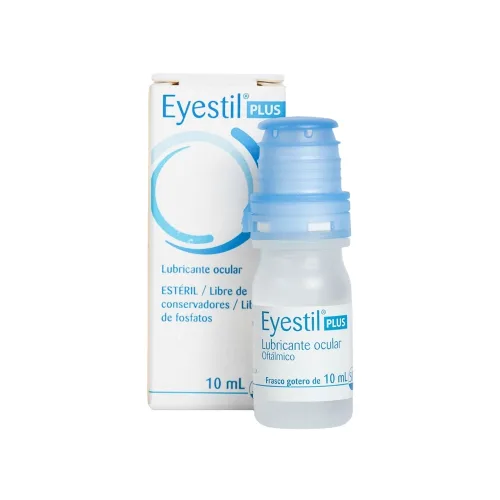 Eyestil Plus Lubricante Ocular Con Frasco Gotero De 10 Ml