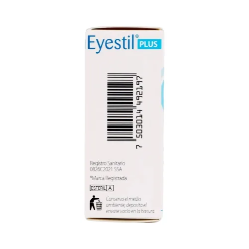 Eyestil Plus Lubricante Ocular Con Frasco Gotero De 10 Ml