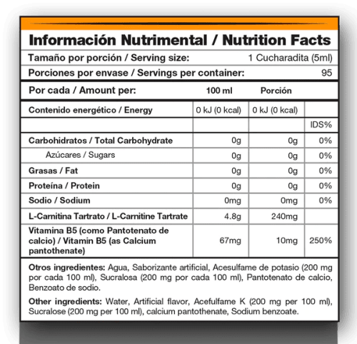 Comprar Mdn L-Carnitina Líquida 473 ml