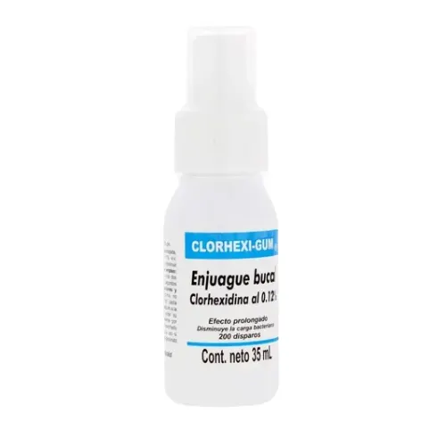 Clorhexi-Gum Al 0.12% Enjuague Bucal Spray Con 35 Ml