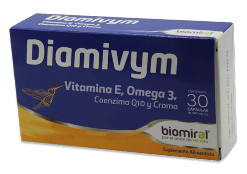 Comprar Diamivym Suplemento Alimenticio Con 30 Cápsulas