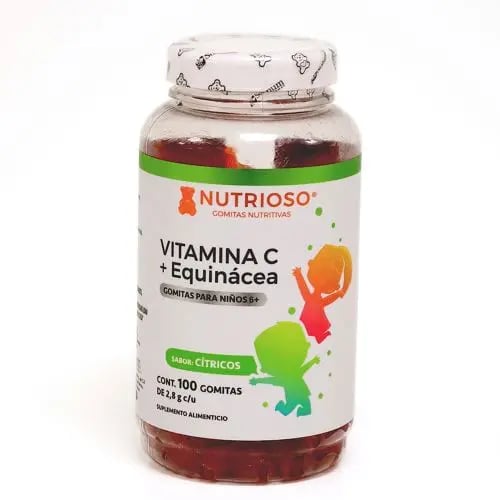 Comprar Solanum Nutrioso Multivitamínico Para Niños Con 100 Gomitas Sabor Cítricos