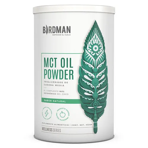 Mct Oil Powder Sabor Natural Con 432 G