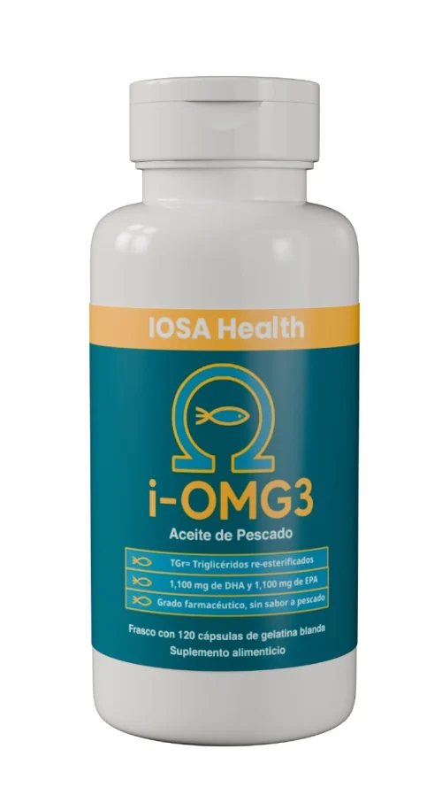 Iosa Health I-OMG3 con 120 Cápsulas Iosa Health I-OMG3 con 120 Cápsulas
