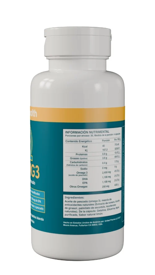 Iosa Health I-OMG3 con 120 Cápsulas