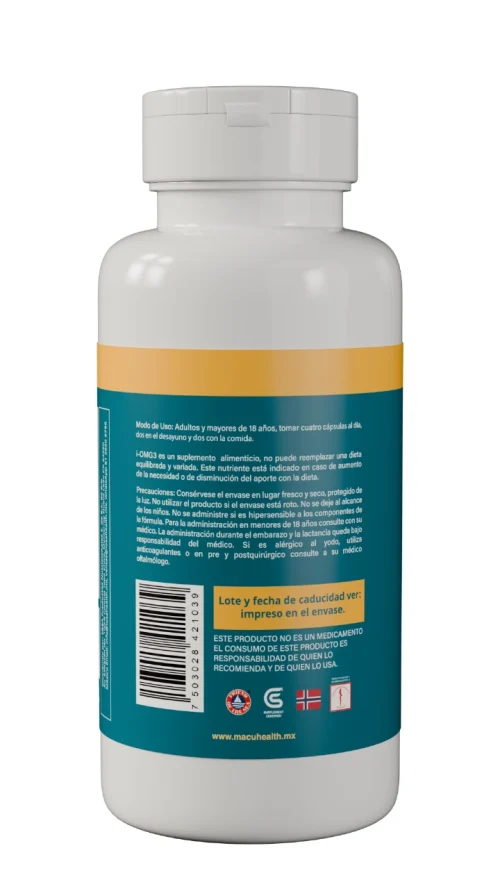 Iosa Health I-OMG3 con 120 Cápsulas