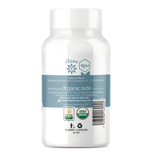 Organic Side Lions Mane con 60 Cápsulas