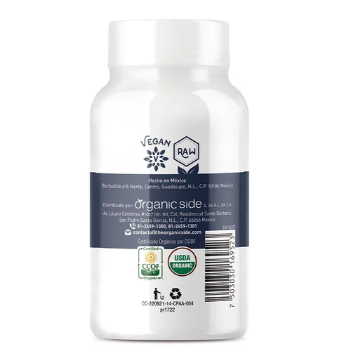 Organic Side Adaptogeno Complex con 60 Cápsulas