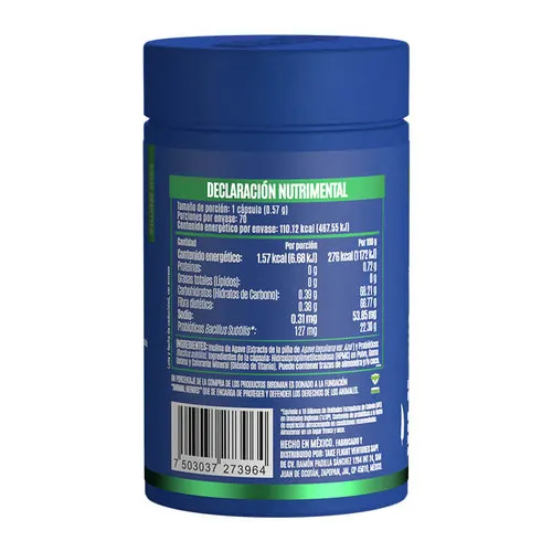 Birdman Daily Probiotics Con 70 Cápsulas