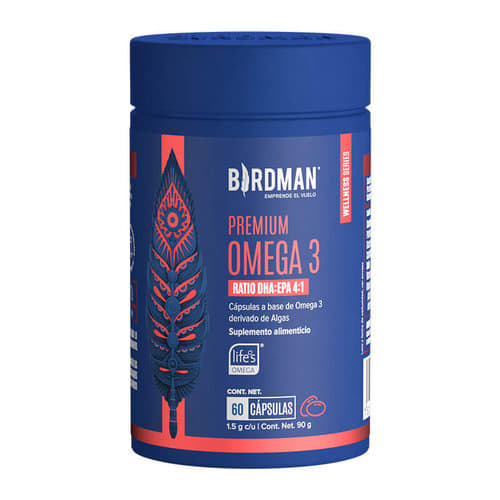 Birdman Omega Premium Con 60 Cápsulas