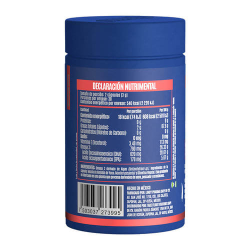 Birdman Omega Premium Con 60 Cápsulas