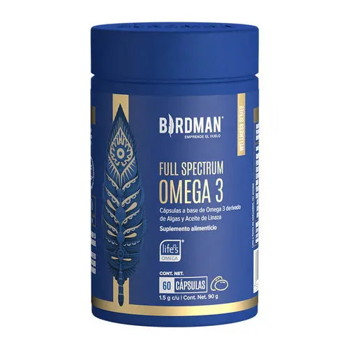 Birdman Omega Full Spectrum Con 60 Cápsulas