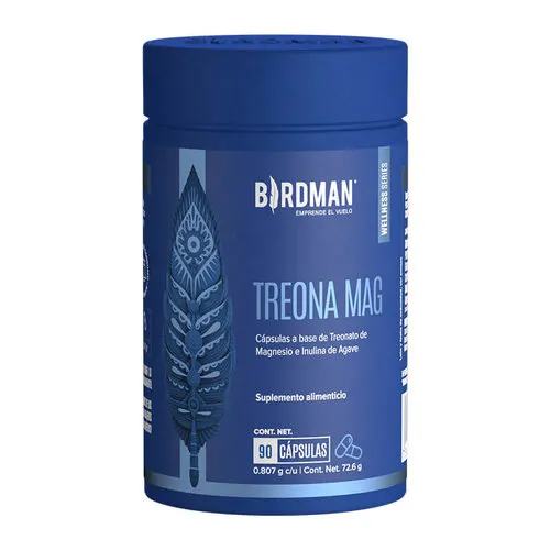Birdman Magnesium Threonate Con 90 Cápsulas