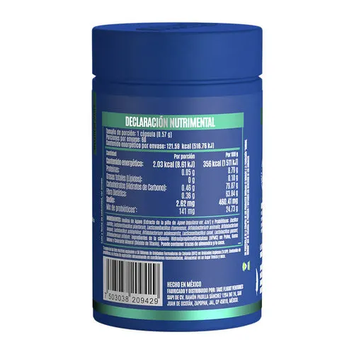 Birdman Premium Probiotics Con 60 Cápsulas