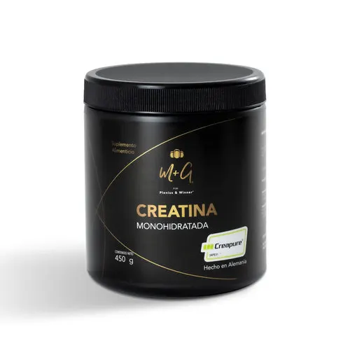 Plenius & Winner M+G Creatina Monohidratada Creapure Con 450 G