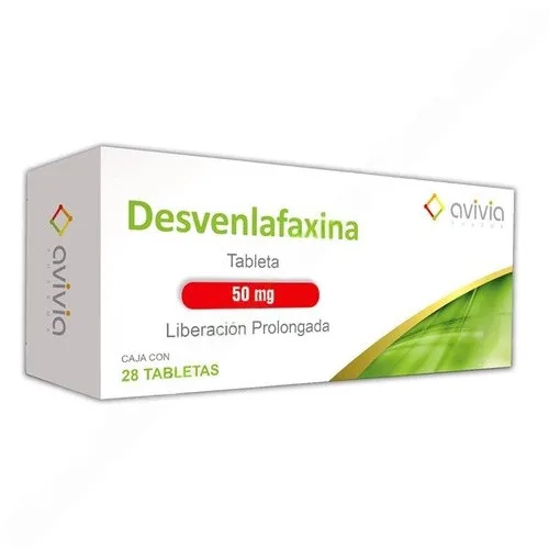 Desvenlafaxina 50 Mg Con 28 Tabletas De Liberación Prolongada