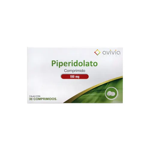 Piperidolato Avivi 100 Mg Con 30 Comprimidos