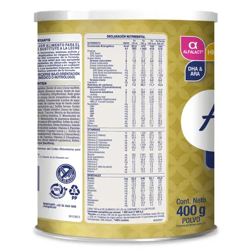 Alula Gold Fórmula Infantil Etapa 2 De 6 A 12 Meses Con 400 G