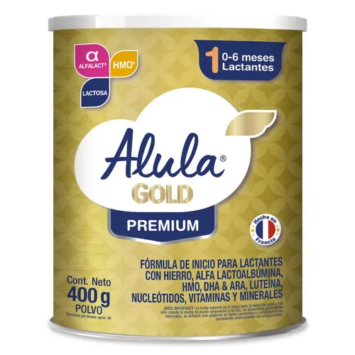 Alula Gold Fórmula Infantil Etapa 1 De 0 A 6 Meses Con 400 G