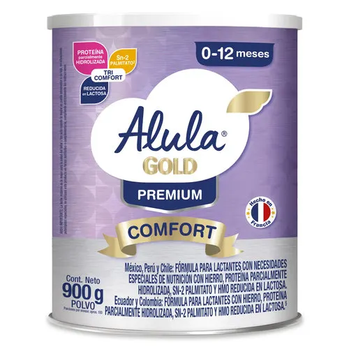 Alula Gold Comfort Fórmula Infantil De 0 A 12 Meses Con 900 G