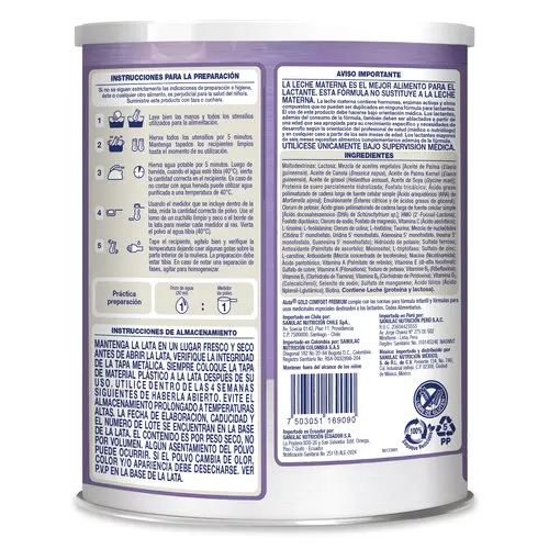 Alula Gold Comfort Fórmula Infantil De 0 A 12 Meses Con 900 G