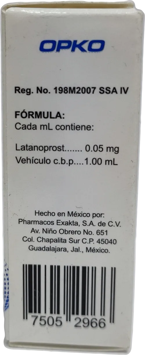 Exalo 0.05 Mg Solución Oftálmica Con 3 Ml