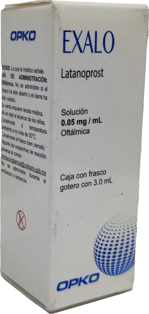 Exalo 0.05 Mg Solución Oftálmica Con 3 Ml