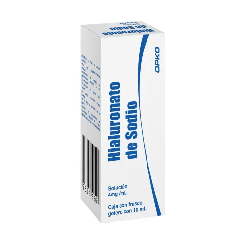 Hialuronato De Sodio 4 Mg Solución Con 10 Ml