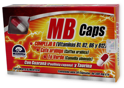 Comprar Mb Caps Suplemento Alimenticio 500 Mg Con 30 Cápsulas