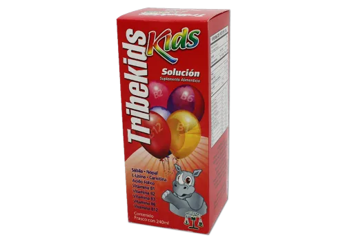 Comprar Tribe Kids Vitaminas Y Minerales Suplemento Alimenticio Suspensión Con 240 Ml