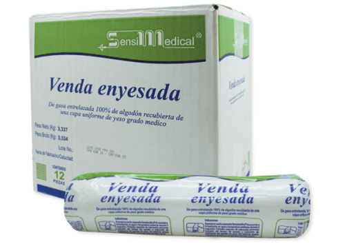 Comprar Sensi Medical Venda Enyesada De 20 Cm X 2.74 M Con 12 Piezas