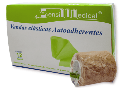 Vendas Elásticas Adhesivas Herenco Paquete