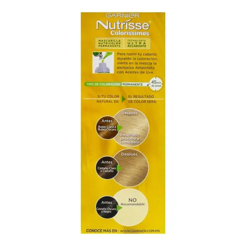 Comprar Nutrisse Tinte En Crema Tono Azahar