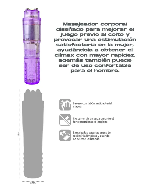 Comprar Sey Rocket Vibrador Con 1 Pieza