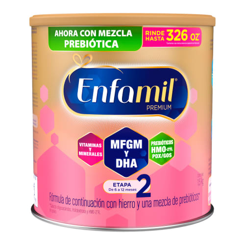 Comprar Enfamil Etapa 2 Fórmula Infantil 6 A 12 Meses Polvo Con 1.5 Kg