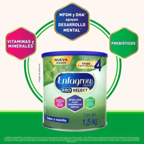 Enfagrow Premium Etapa 4 Fórmula Infantil Apartir De 2 Años 1.5 Kg