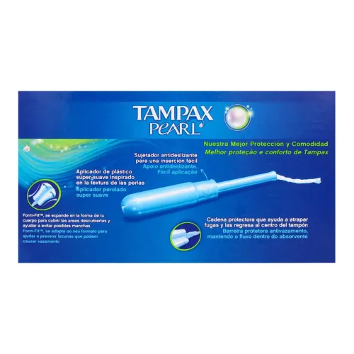 Comprar Tampax Pearl Tampones Flujo Super Con 8 Piezas